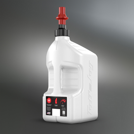 Tuff Jug 20L White w/ Red Ripper Cap (GEN 3)